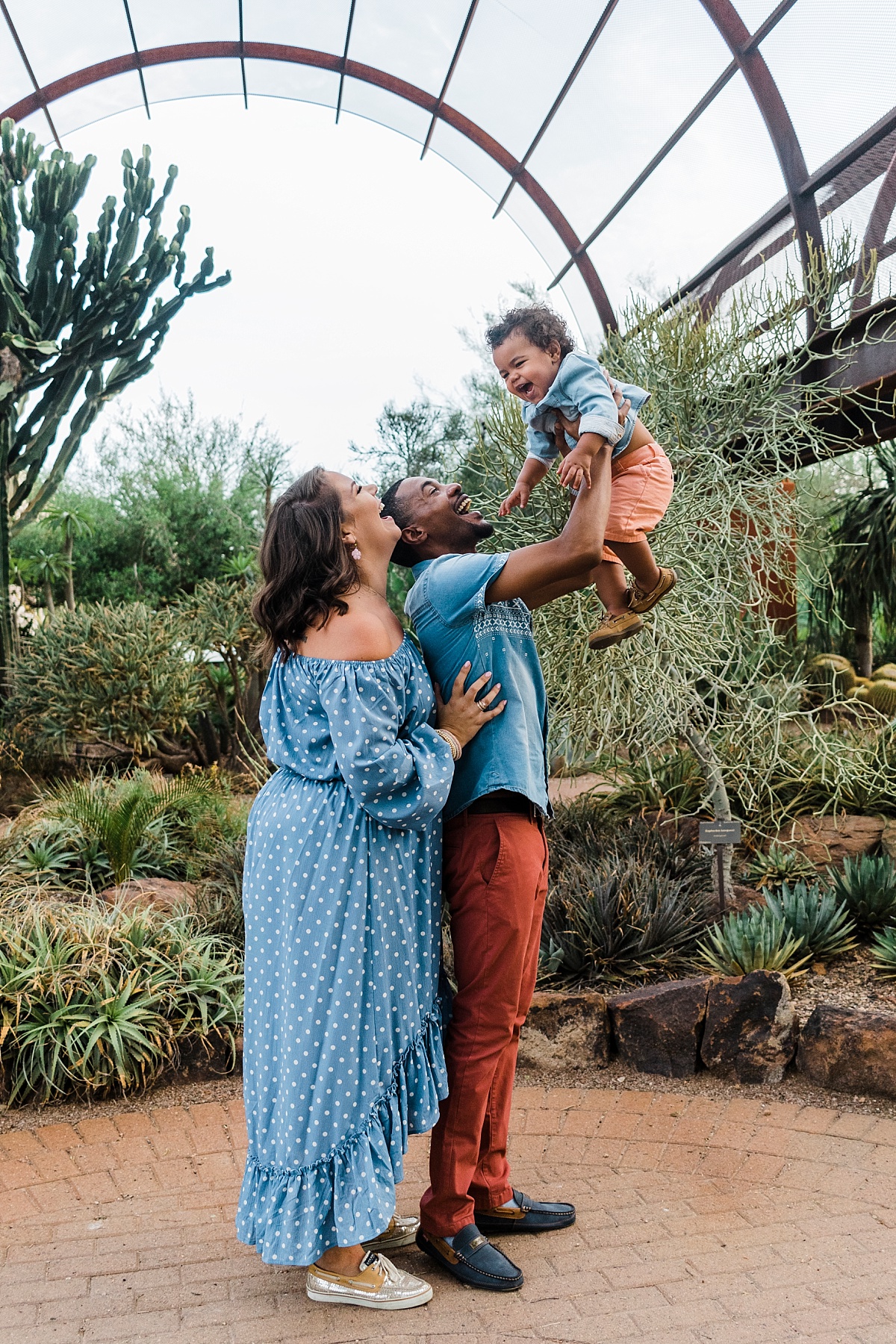 Desert Botanical Garden Family Pictures | Phoenix Family Photographer