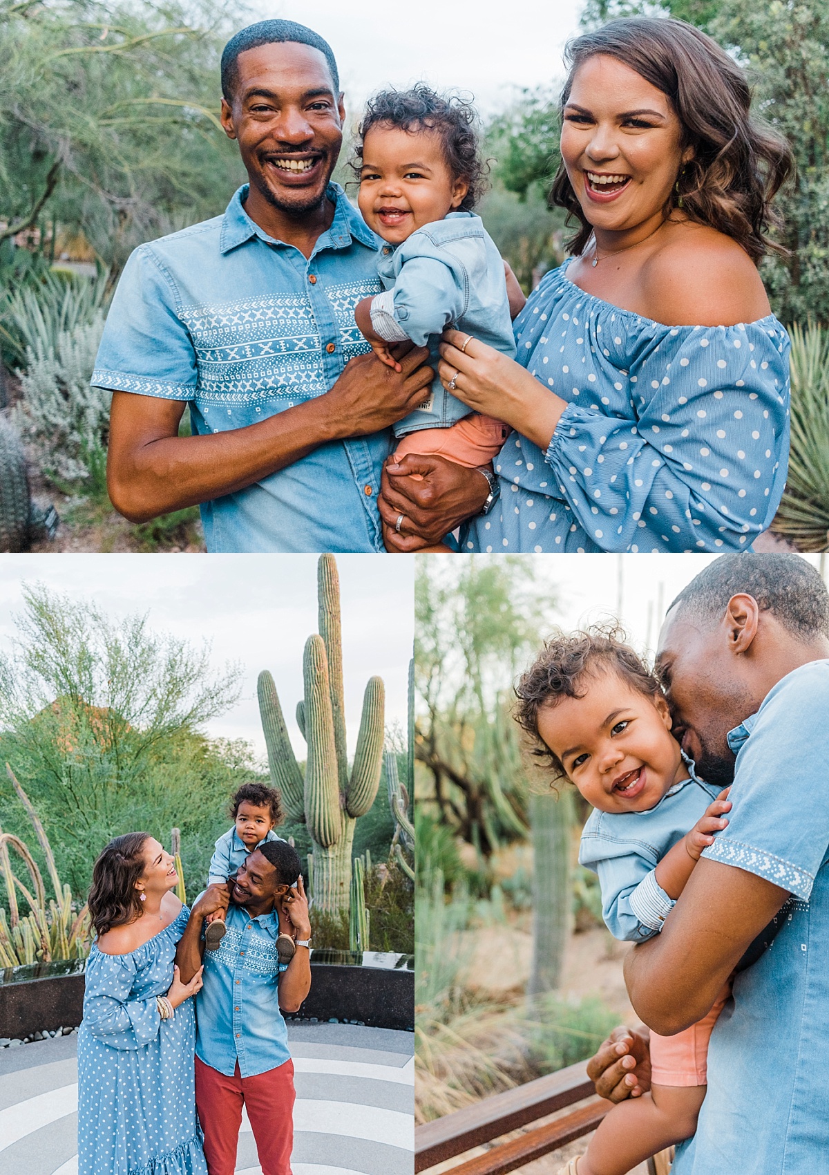 Desert Botanical Garden Family Pictures | Phoenix Family Photographer