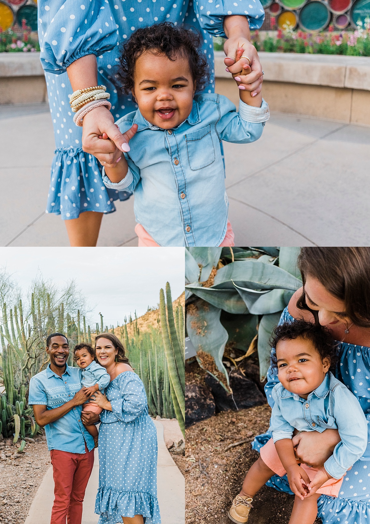 Desert Botanical Garden Family Pictures | Phoenix Family Photographer