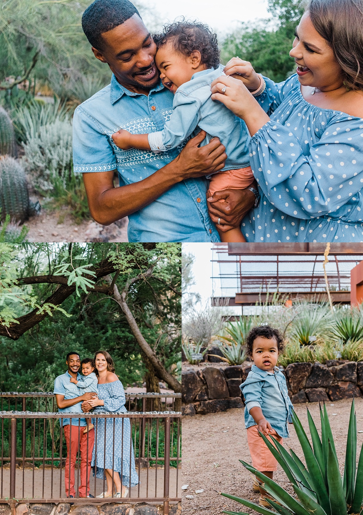 Desert Botanical Garden Family Pictures | Phoenix Family Photographer