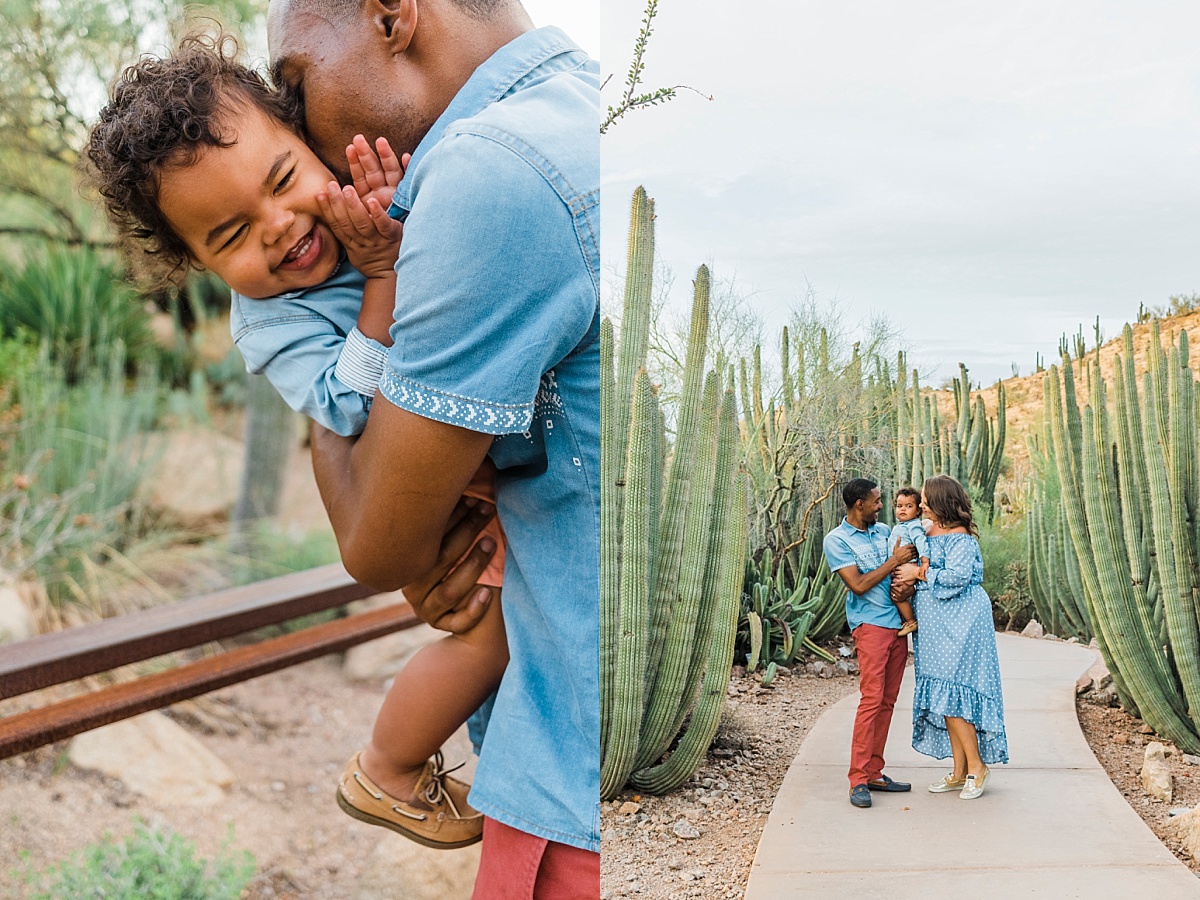 Desert Botanical Garden Family Pictures | Phoenix Family Photographer