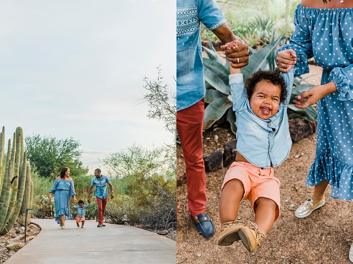 Desert Botanical Garden Family Pictures | Phoenix Family Photographer