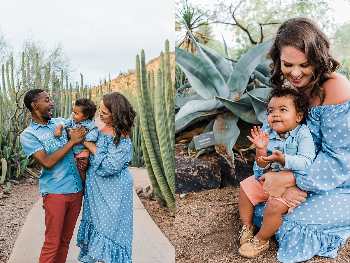 Desert Botanical Garden Family Pictures | Phoenix Family Photographer