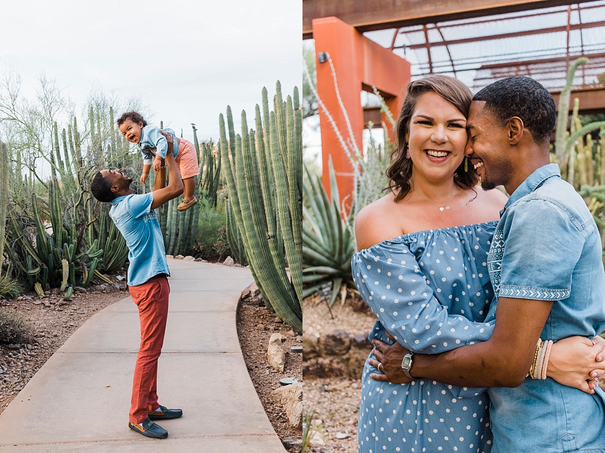 Desert Botanical Garden Family Pictures | Phoenix Family Photographer