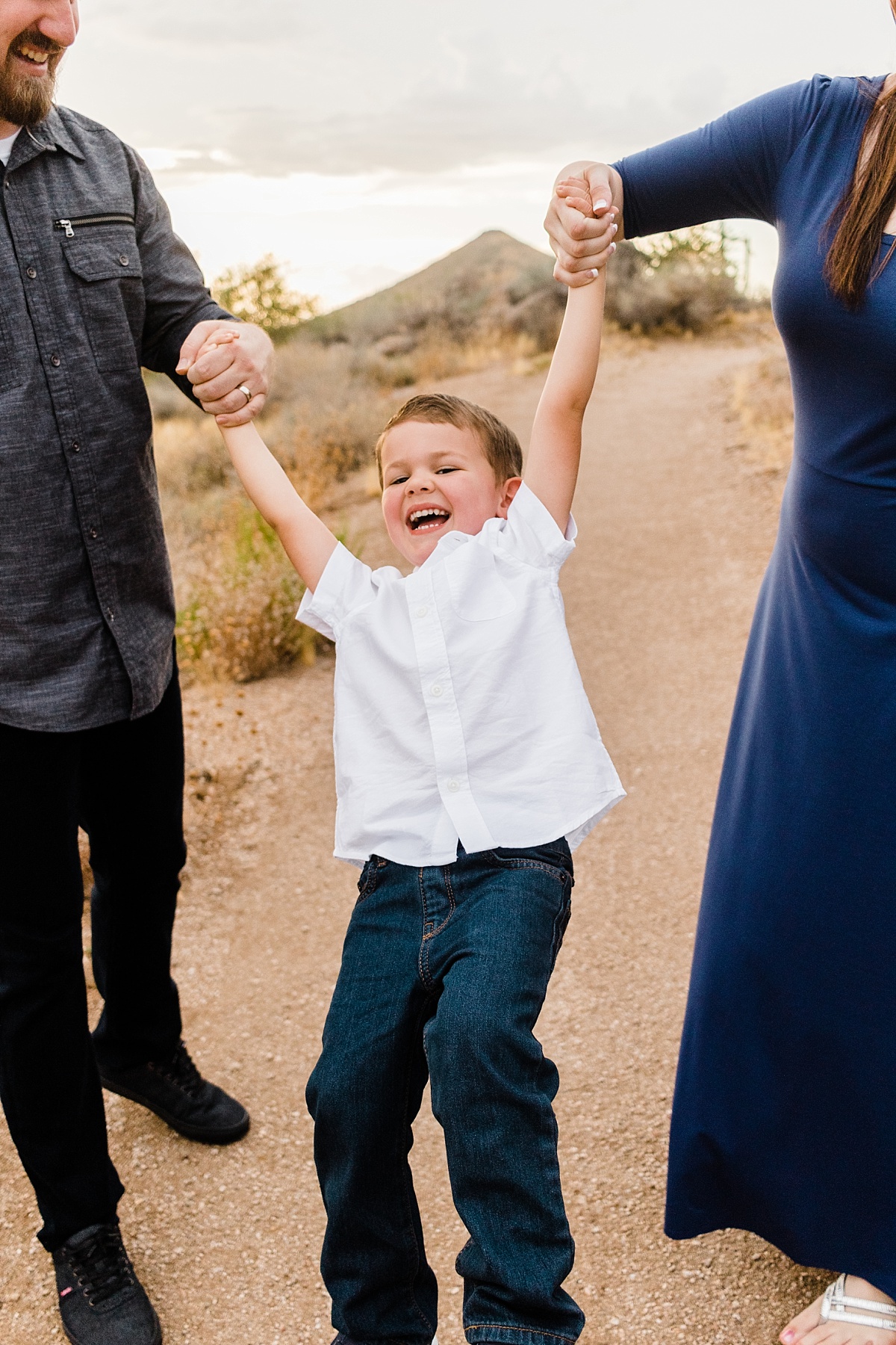 McDowell Sonoran Preserve Family Pictures | East Valley Photographer