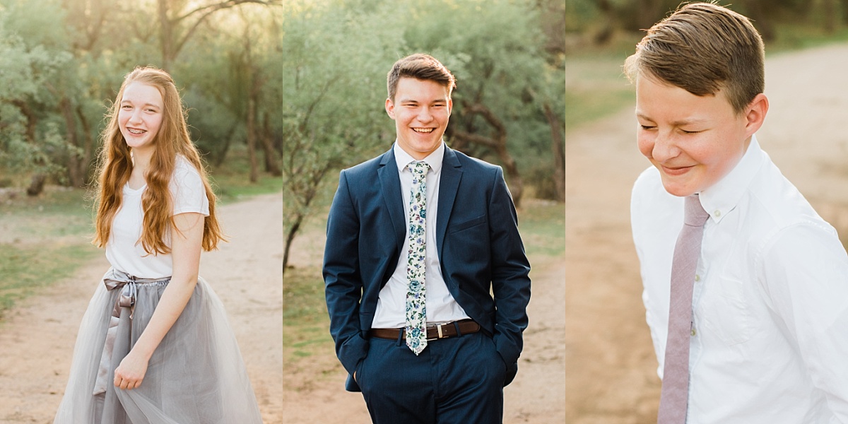 Coon Bluff Campground Family Pictures | Mesa Family Photographer