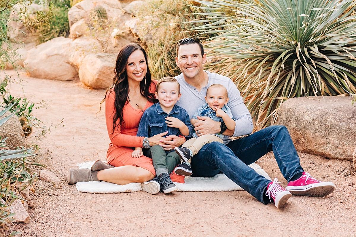 Desert Botanical Garden Family Photos | Free Admission | Phoenix Family Photographer