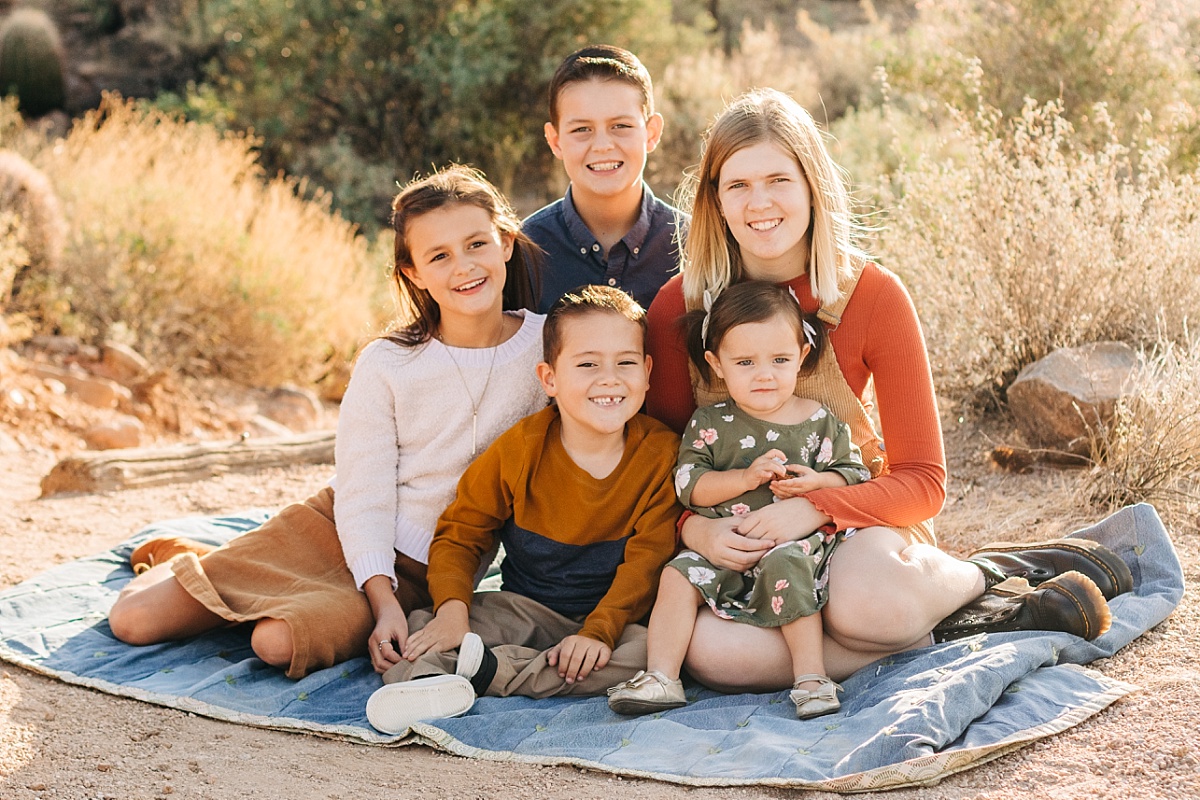 Wind Cave Family Pictures | Fall Color Palette | East Valley Photographer