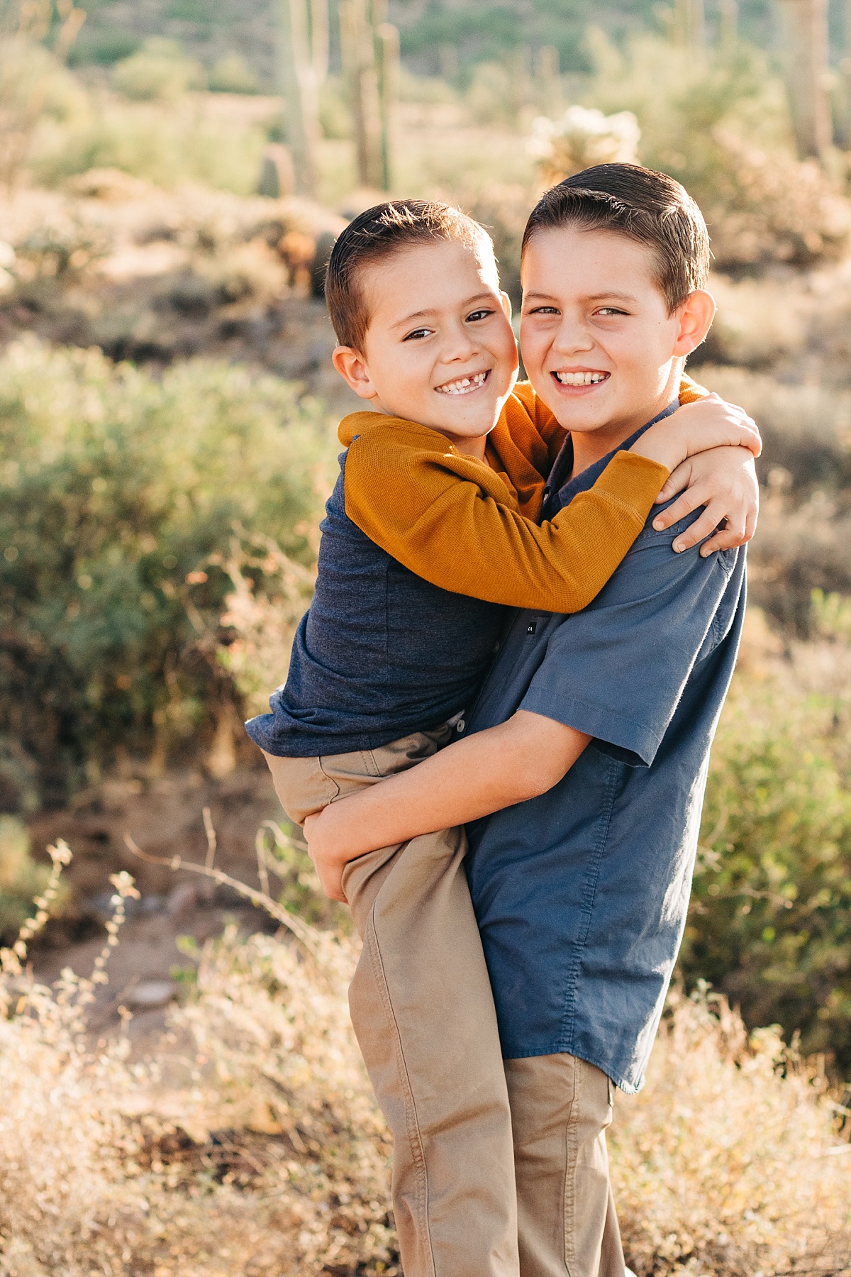 Wind Cave Family Pictures | Fall Color Palette | East Valley Photographer