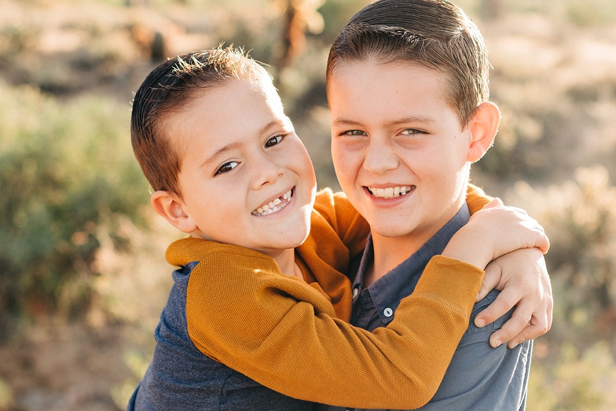 Wind Cave Family Pictures | Fall Color Palette | East Valley Photographer