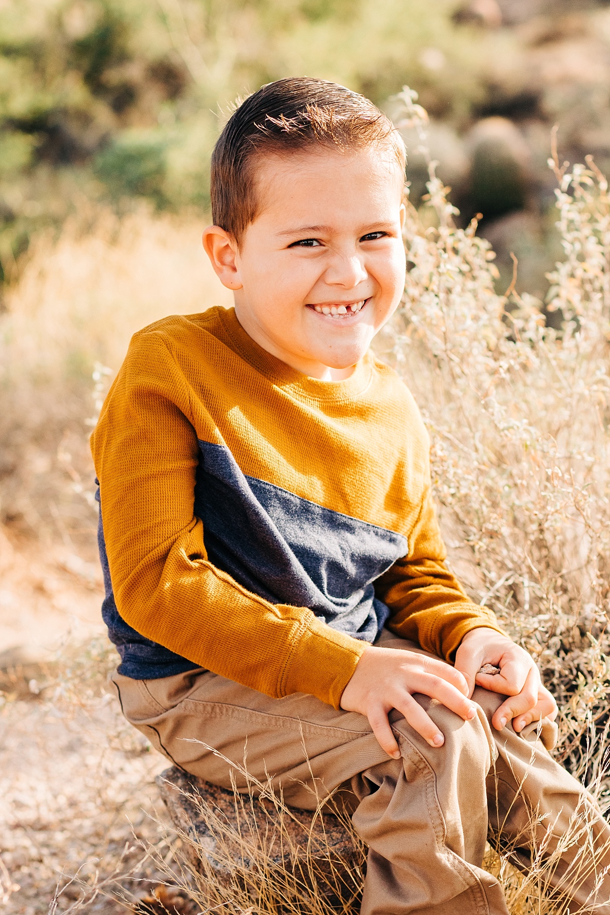 Wind Cave Family Pictures | Fall Color Palette | East Valley Photographer