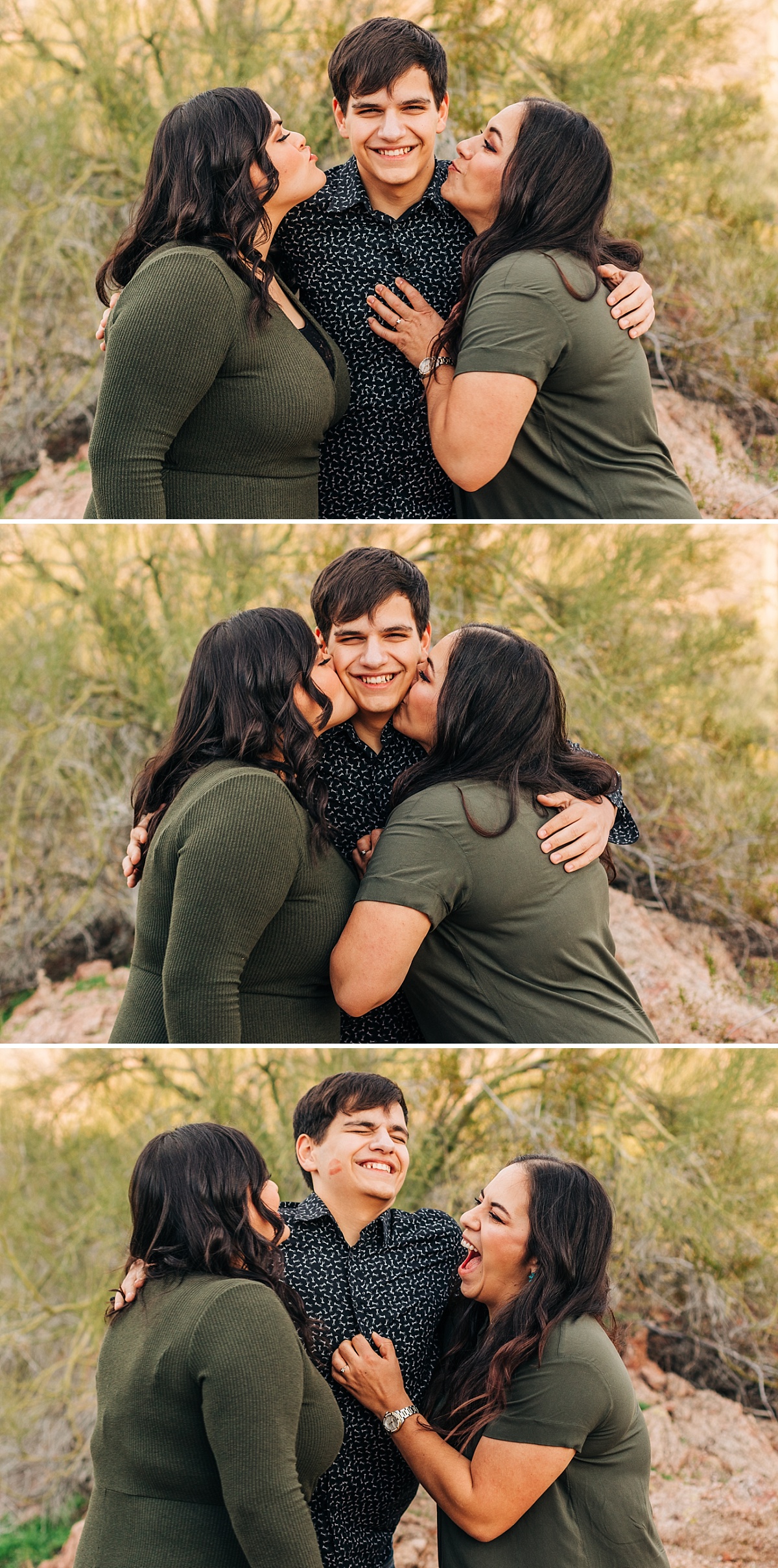 Family Pictures at Papago Park | Arizona Family Photographer