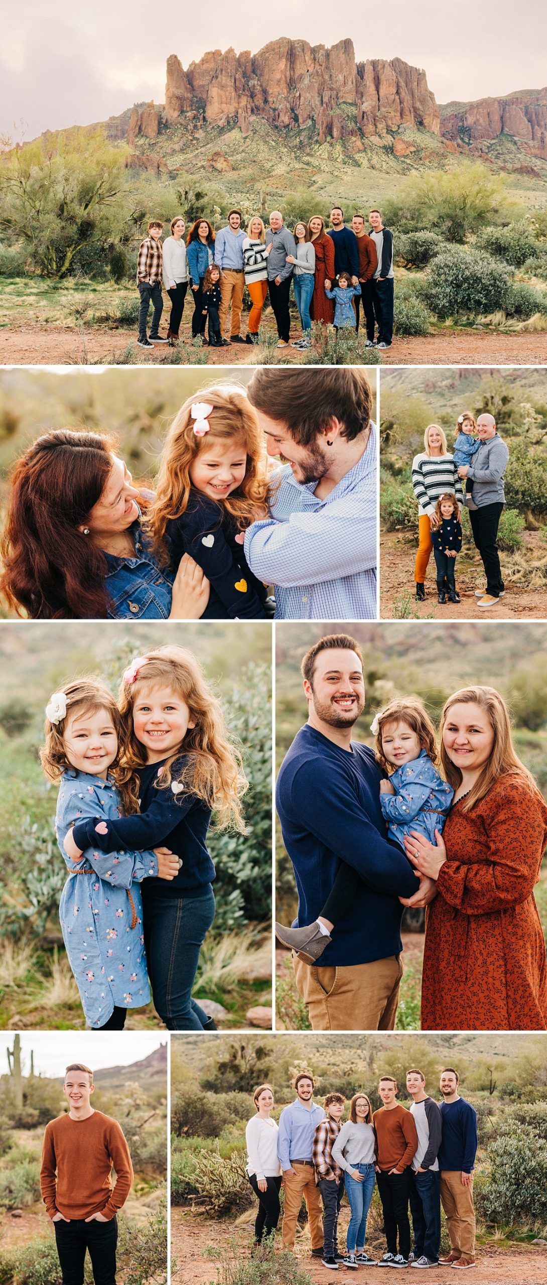 Lost Dutchman Family Pictures | Extended Family Photographer