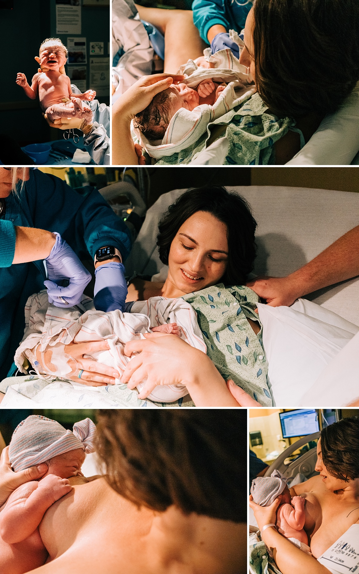 What to Expect when Delivering at Banner Gateway | Baby H Birth Story | East Valley Birth Photographer