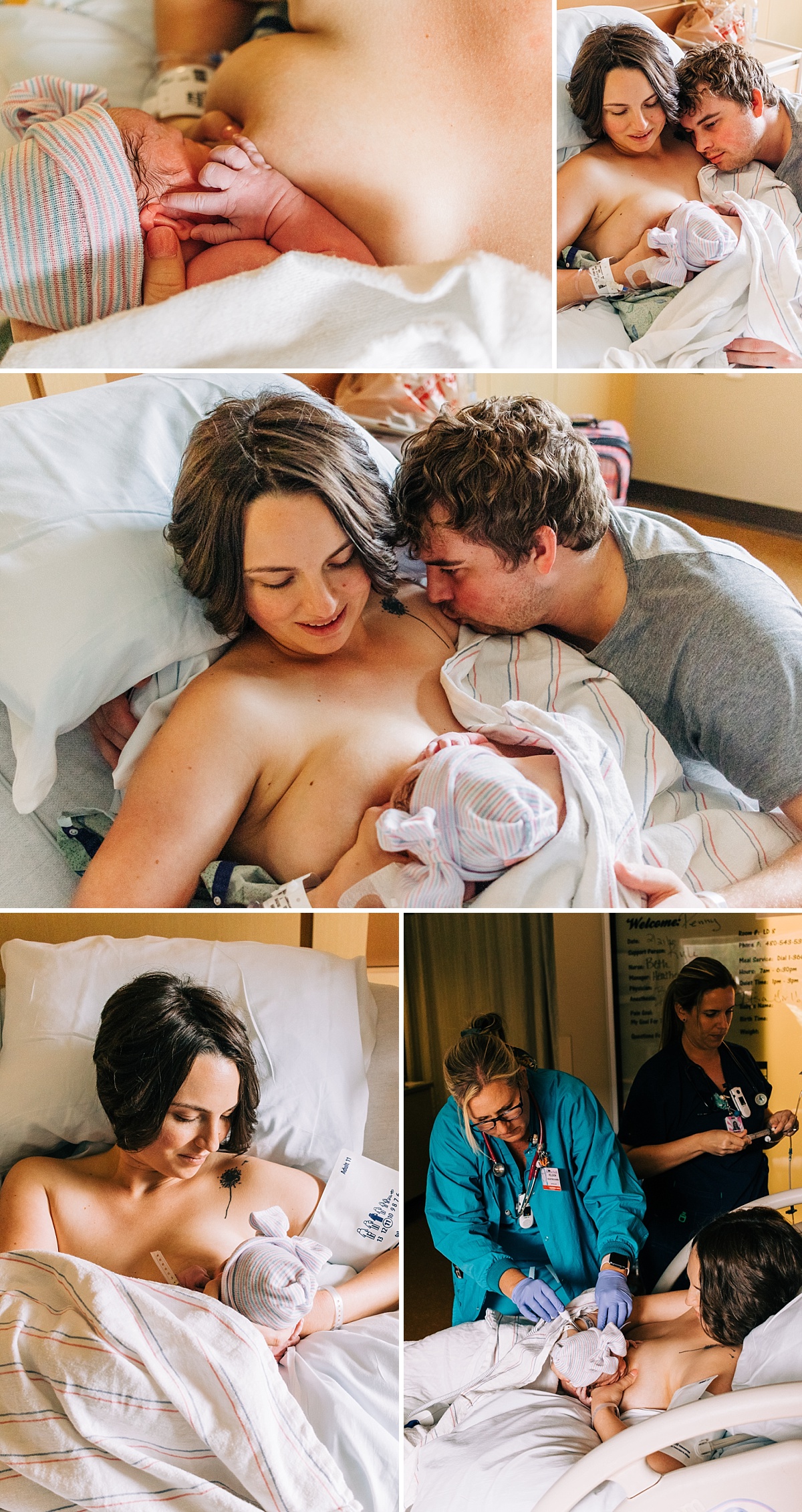 What to Expect when Delivering at Banner Gateway | Baby H Birth Story | East Valley Birth Photographer