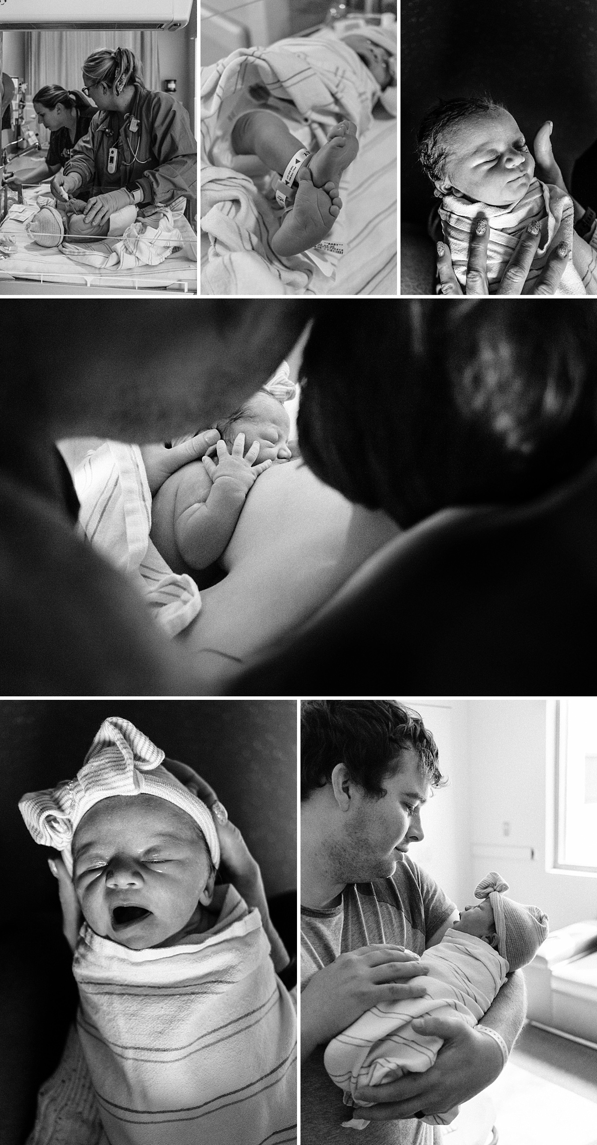 What to Expect when Delivering at Banner Gateway | Baby H Birth Story | East Valley Birth Photographer