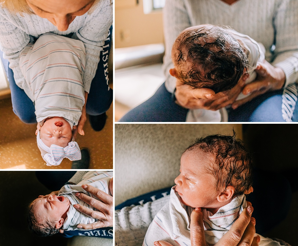 What to Expect when Delivering at Banner Gateway | Baby H Birth Story | East Valley Birth Photographer