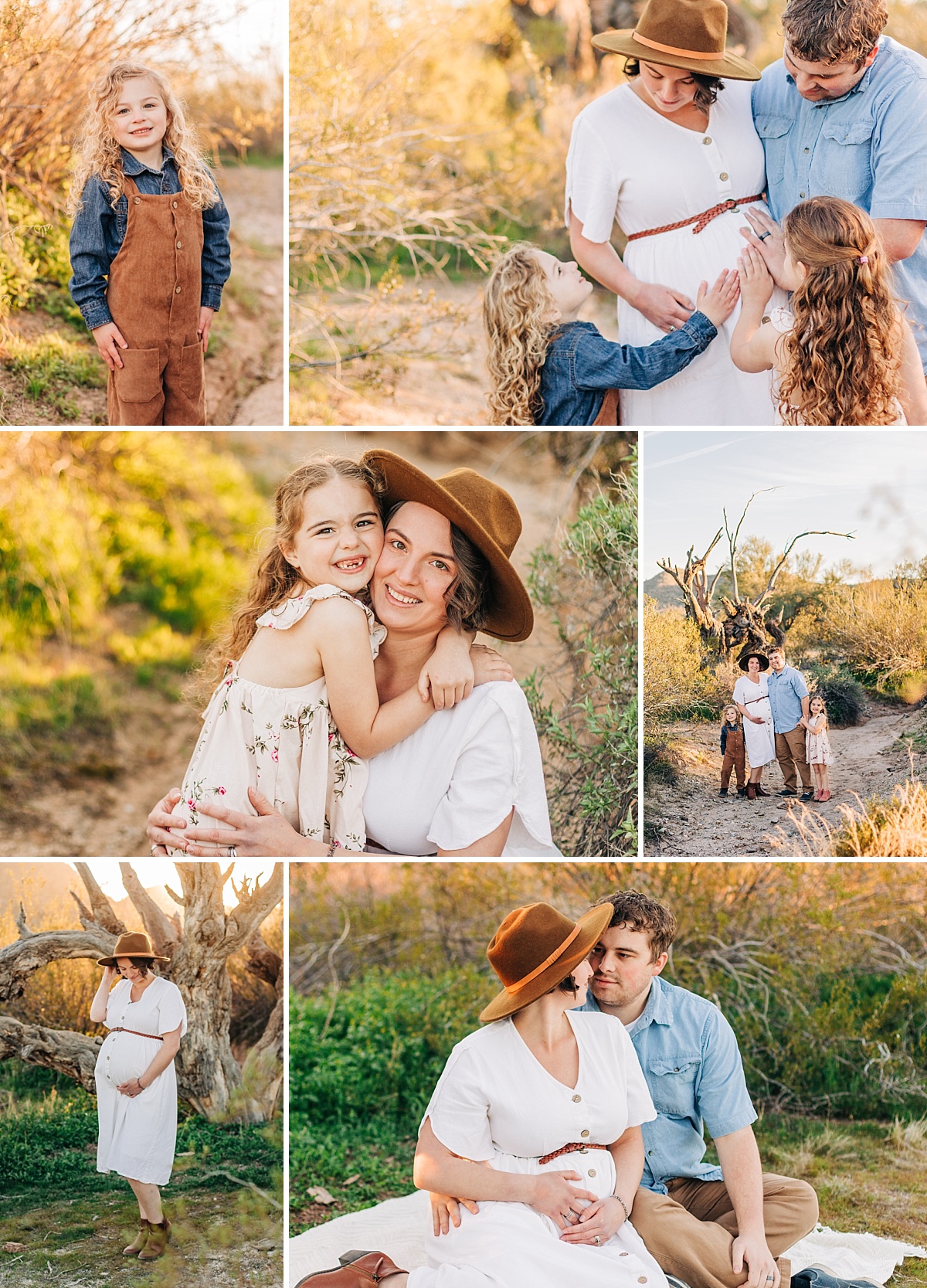 San Tan Mountain Maternity Pictures | Queen Creek Maternity Photographer