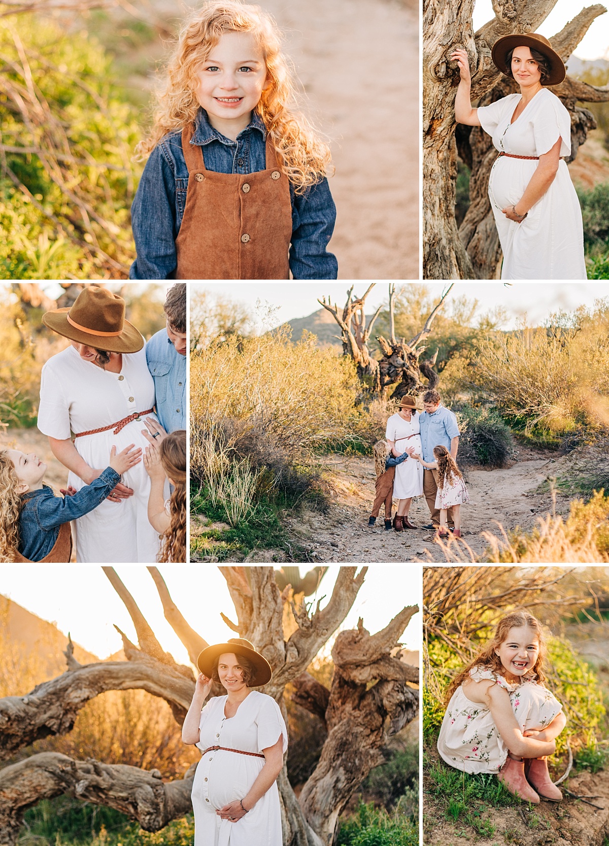 San Tan Mountain Maternity Pictures | Queen Creek Maternity Photographer