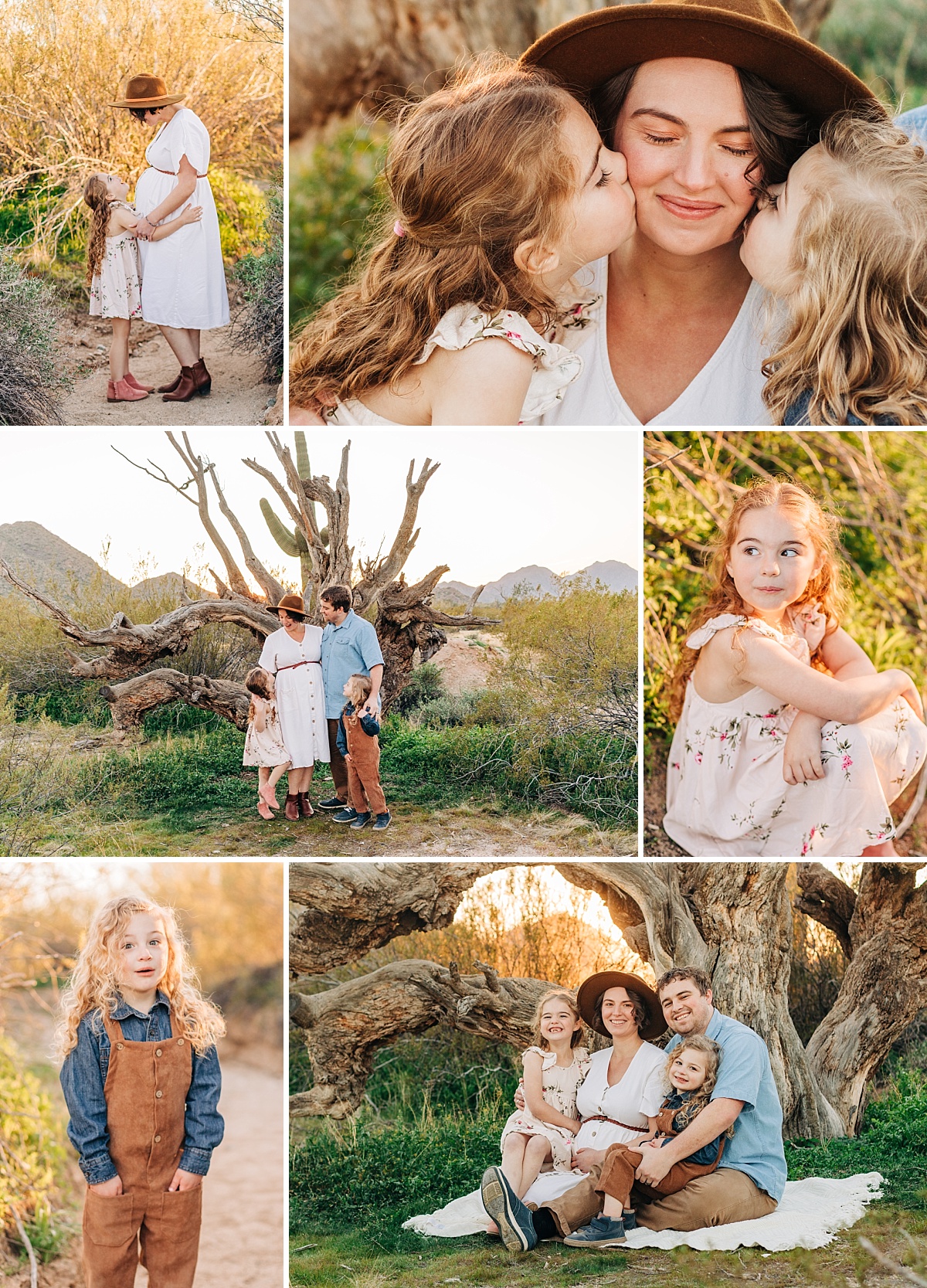 San Tan Mountain Maternity Pictures | Queen Creek Maternity Photographer