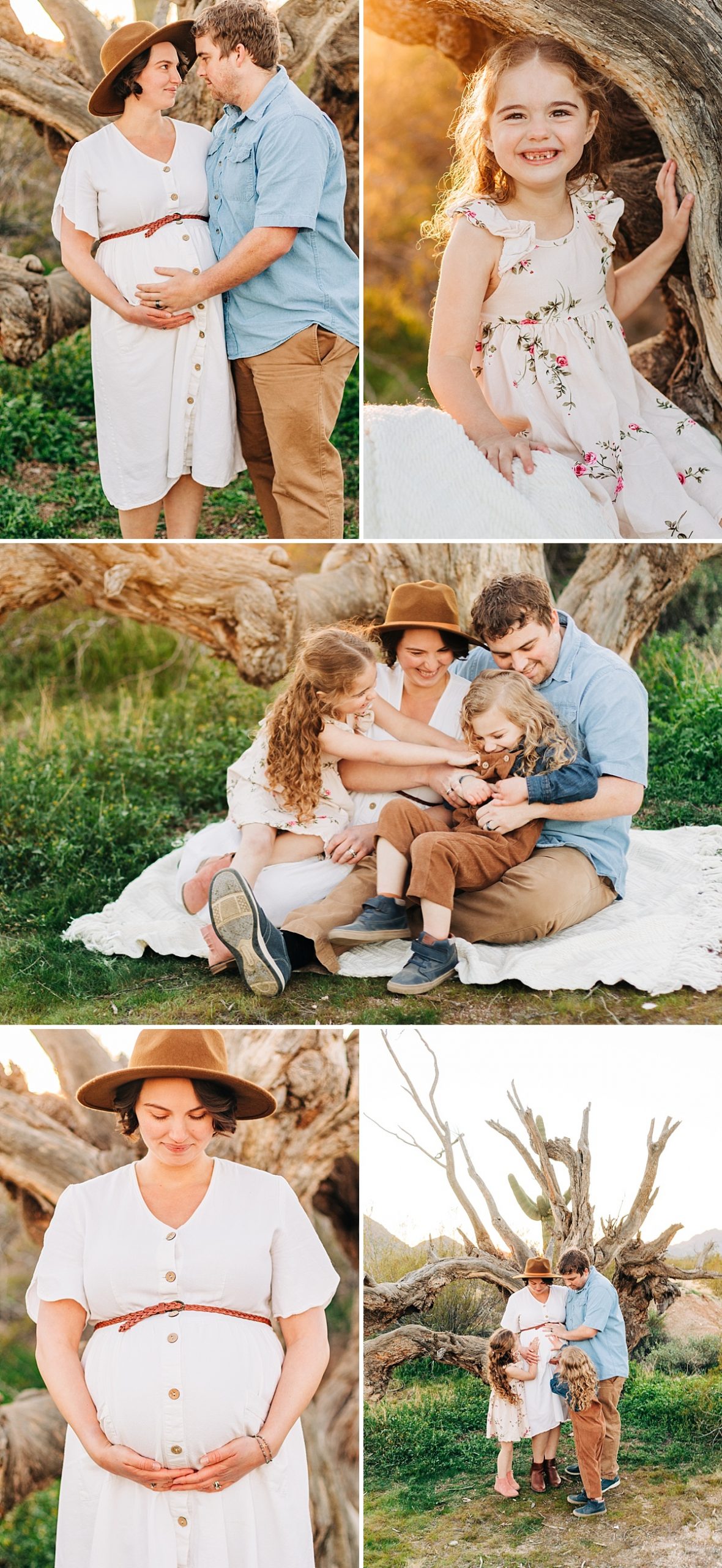 San Tan Mountain Maternity Pictures | Queen Creek Maternity Photographer