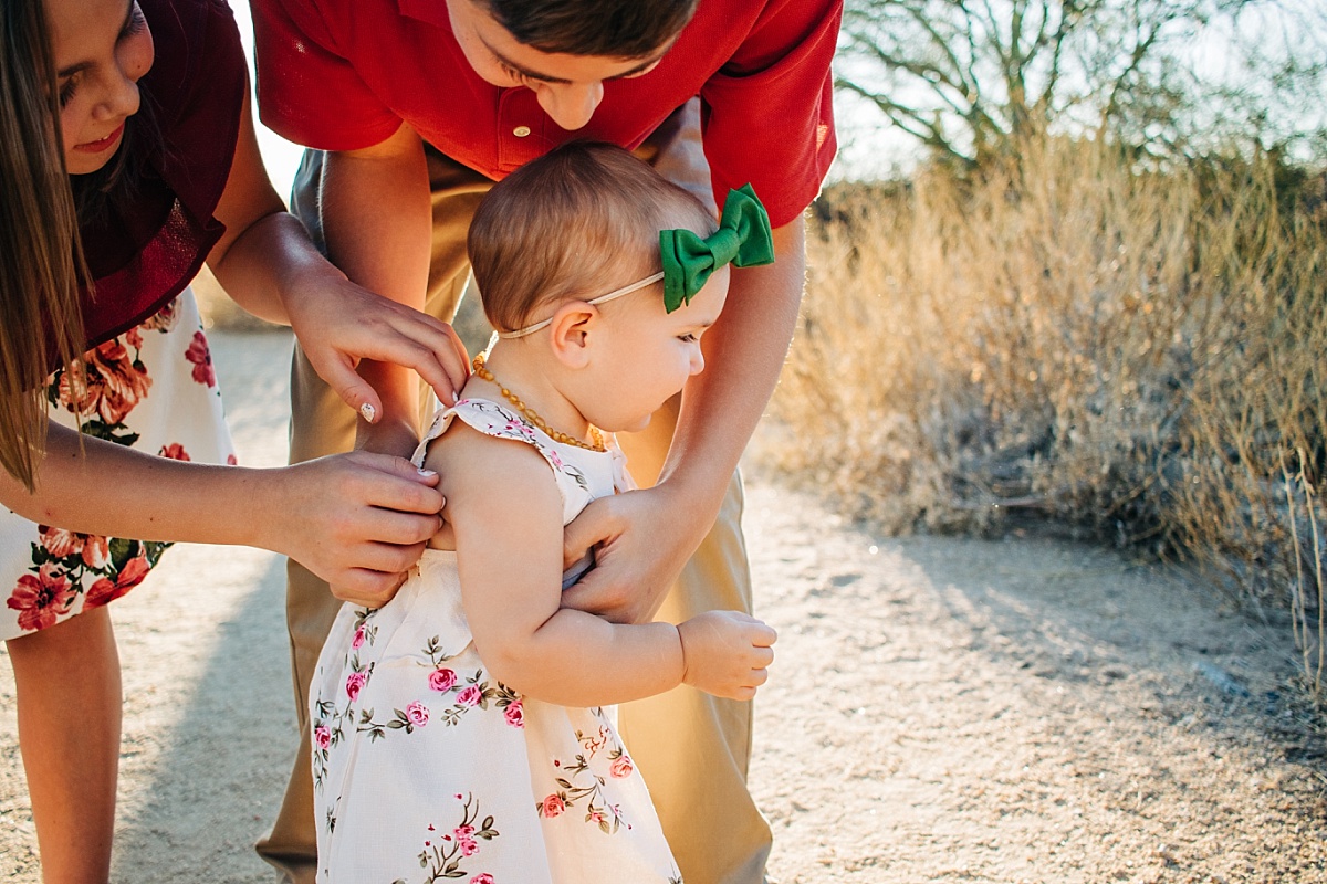 Arizona Desert Family Pictures | Usery Mountain Regional Park