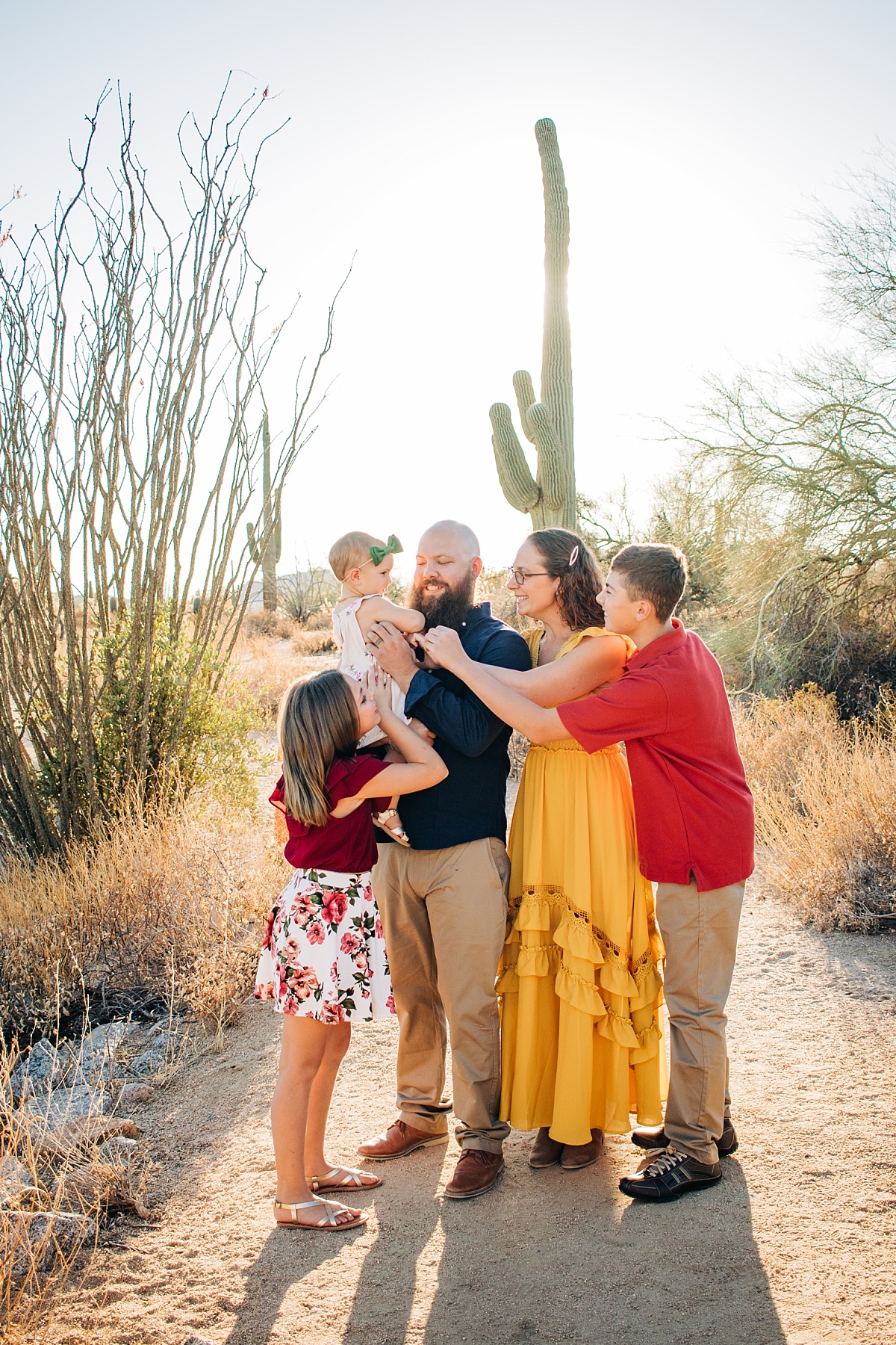 Arizona Desert Family Pictures | Usery Mountain Regional Park