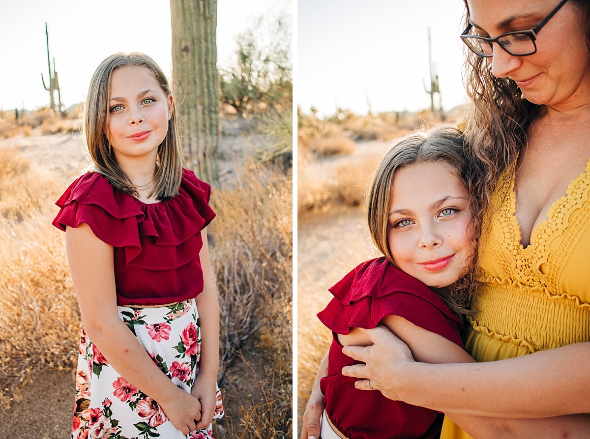 Arizona Desert Family Pictures | Usery Mountain Regional Park