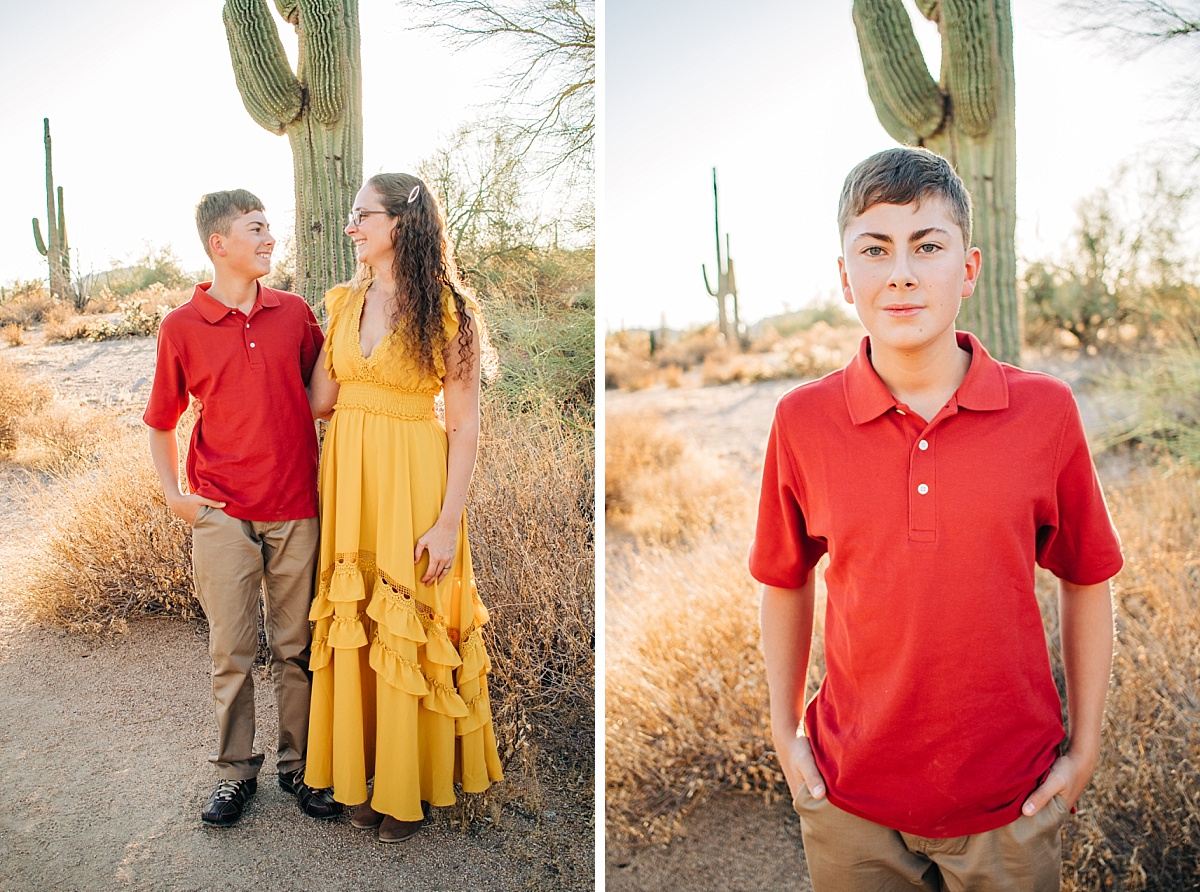 Arizona Desert Family Pictures | Usery Mountain Regional Park