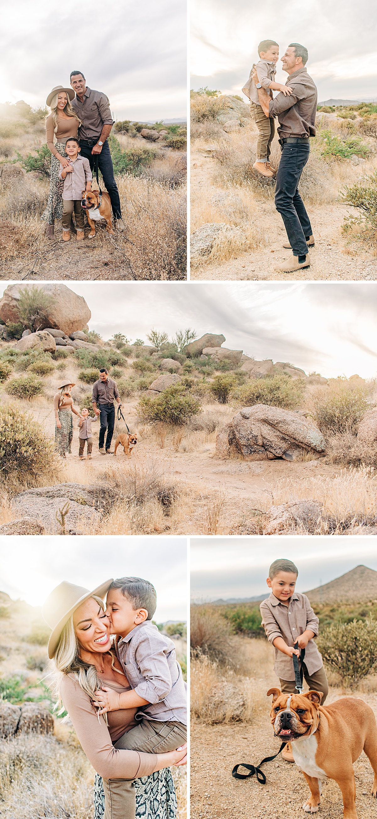 Brown's Ranch Trailhead Family Pictures