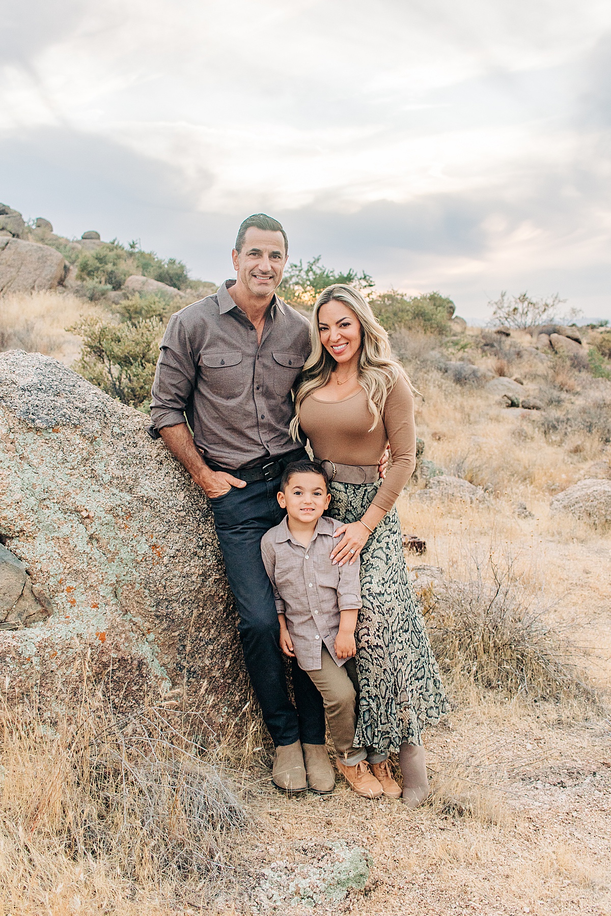 Brown's Ranch Trailhead Family Pictures