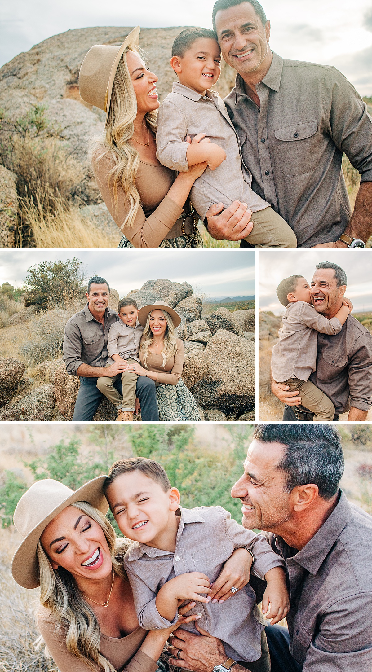 Brown's Ranch Trailhead Family Pictures