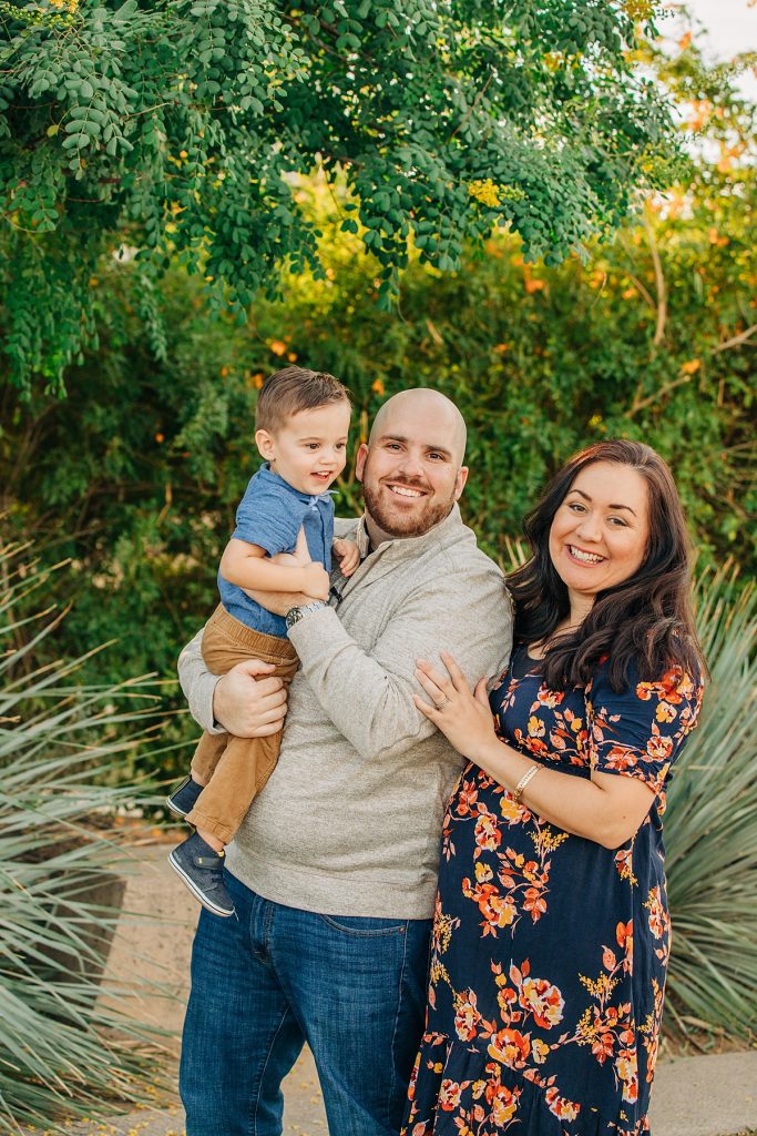 Downtown Gilbert Family Pictures