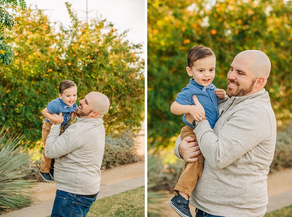 Downtown Gilbert Family Pictures