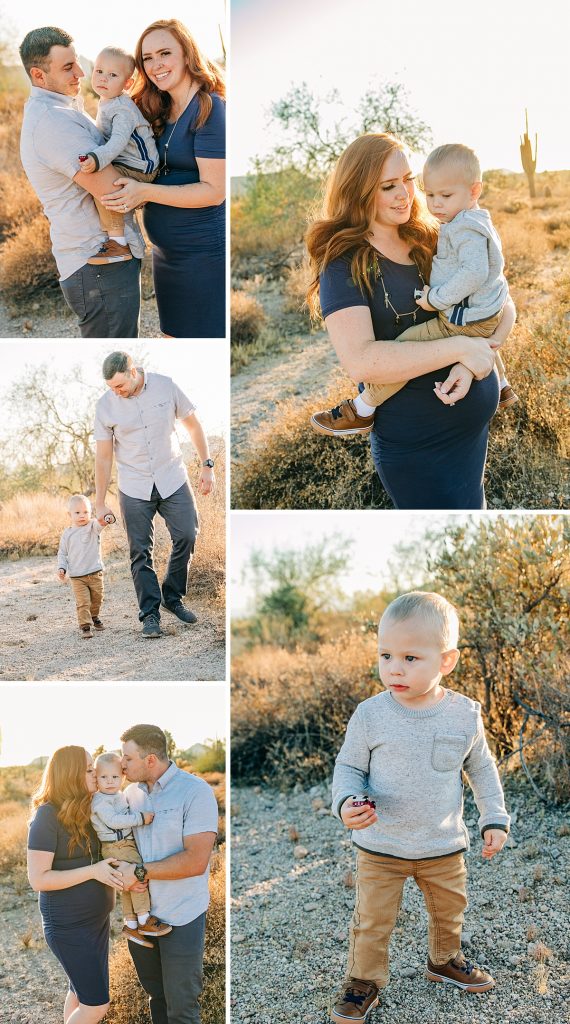 Usery Mountain Extended Family Pictures