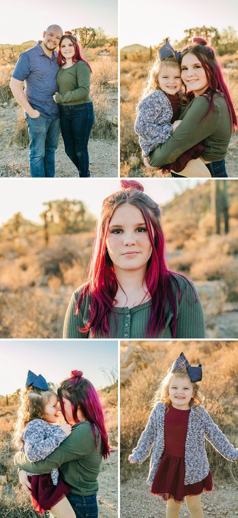Usery Mountain Extended Family Pictures