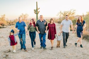 Usery Mountain Extended Family Pictures