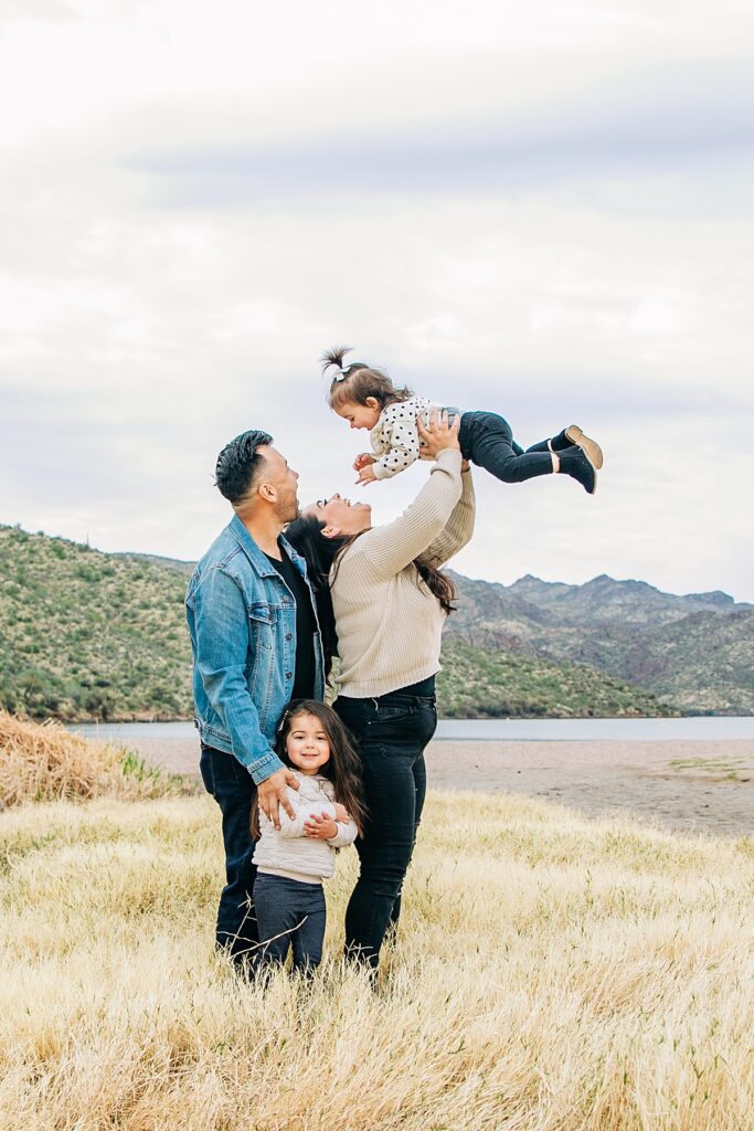 Saguaro Lake Family Pictures