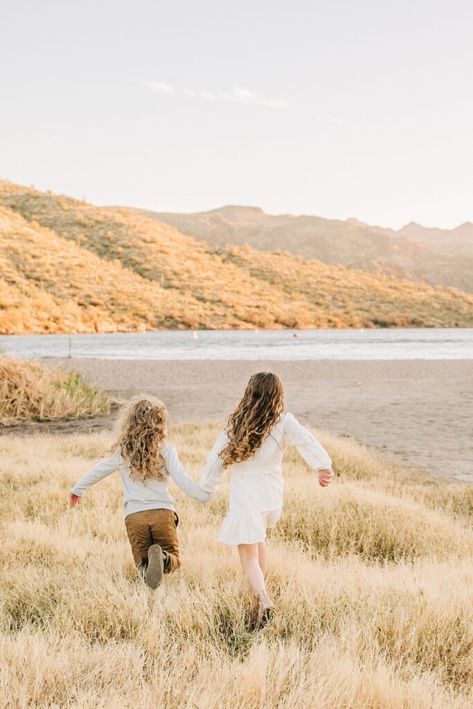 Beach Family Pictures in Arizona