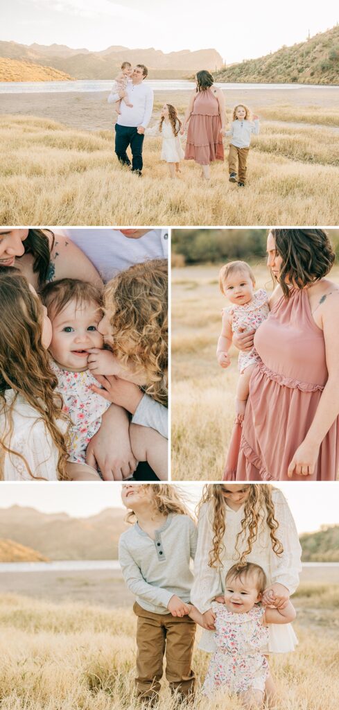 Beach Family Pictures in Arizona