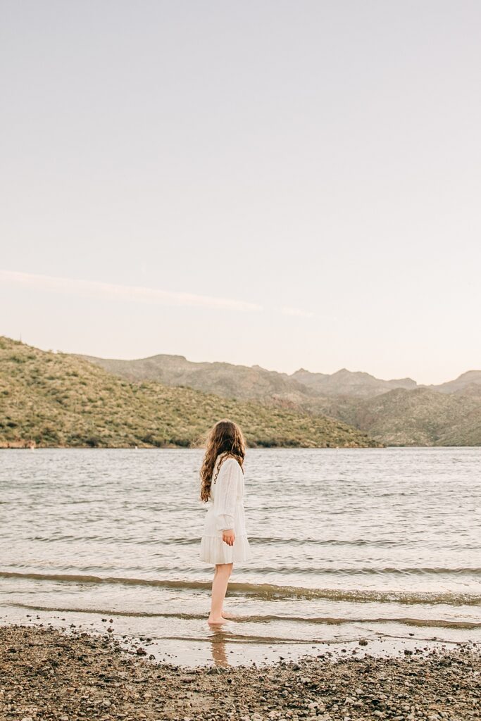 Beach Family Pictures in Arizona