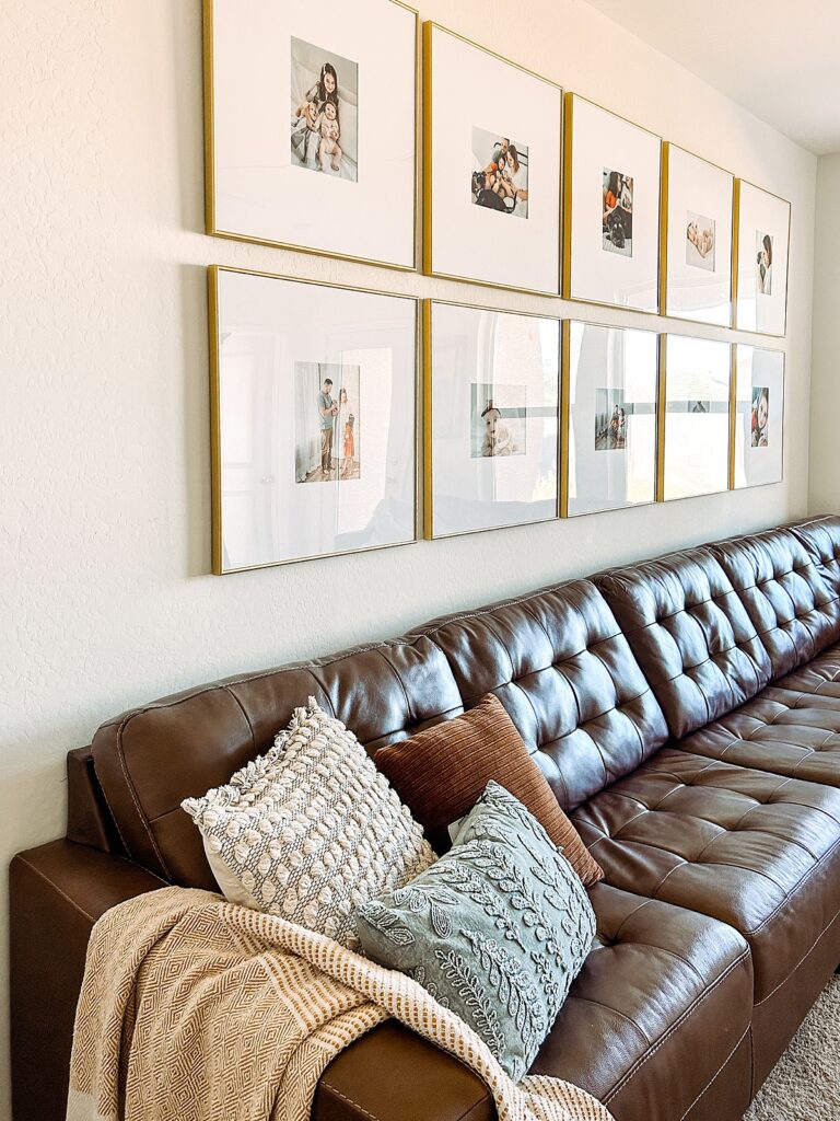 DIY Oversized Mat Gallery Wall | Frame It Easy