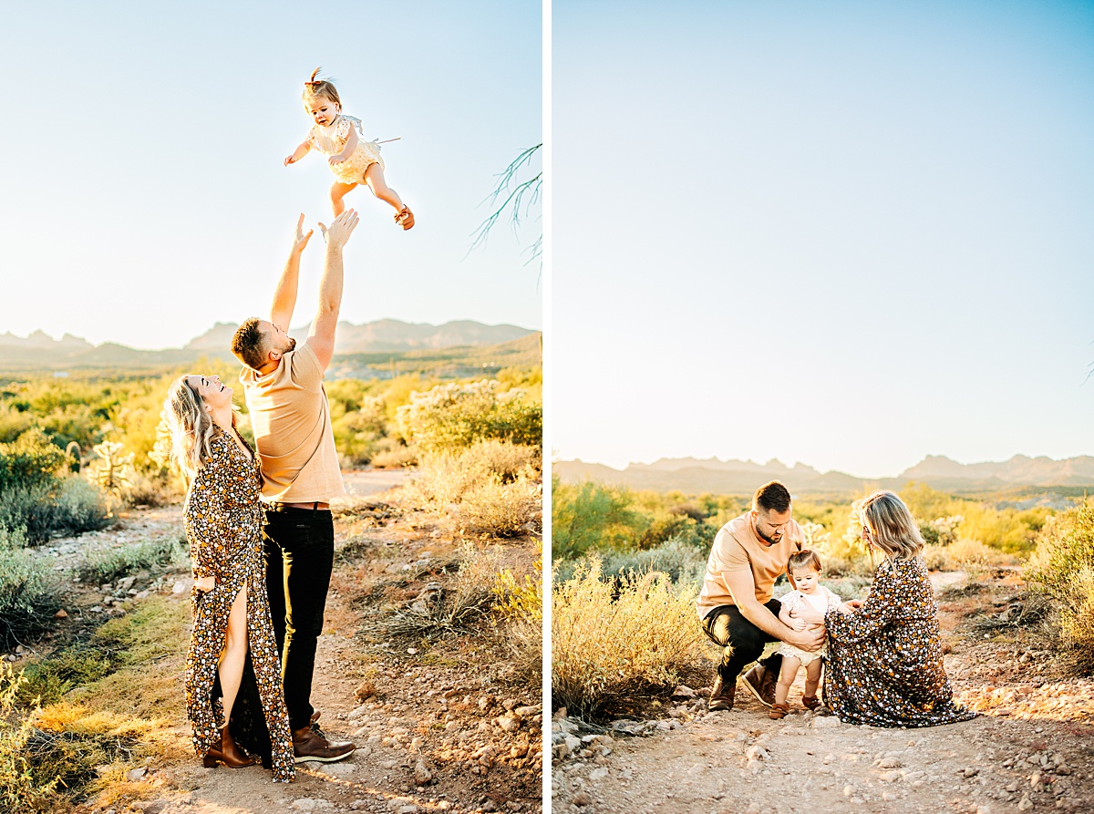 Superstition Mountains Family Pictures