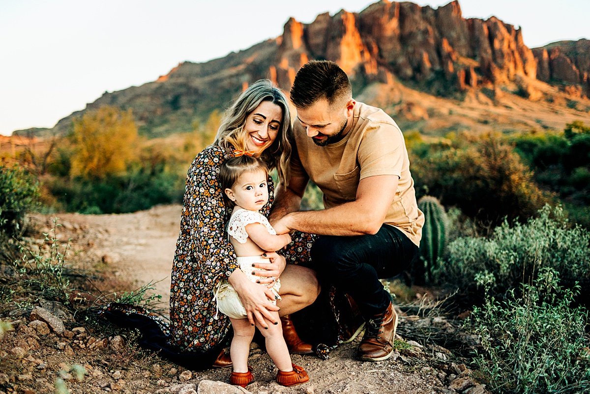 Superstition Mountains Family Pictures