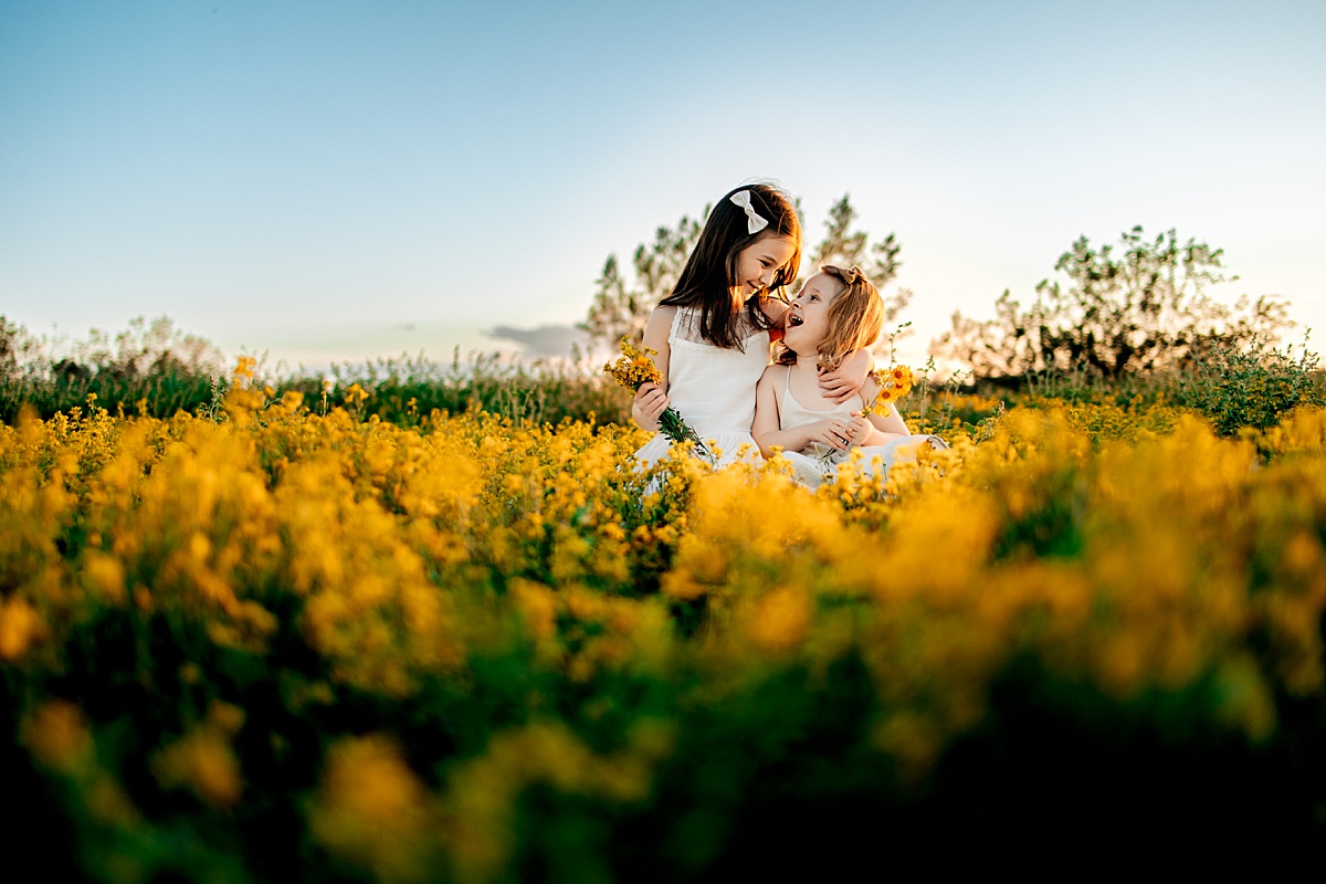 Arizona Wildflower Photo Shoot